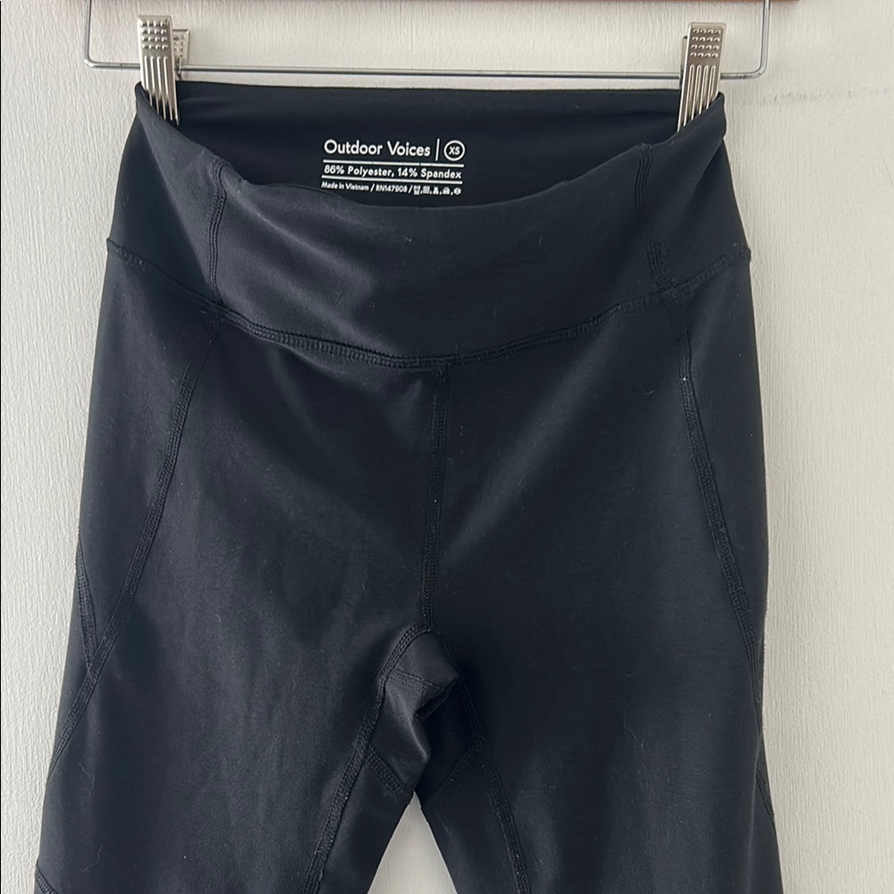Outdoor Voices Midnight Black Leggings